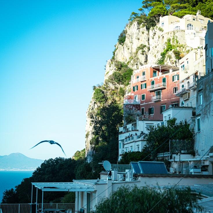 Entertainment zone at night in Spain